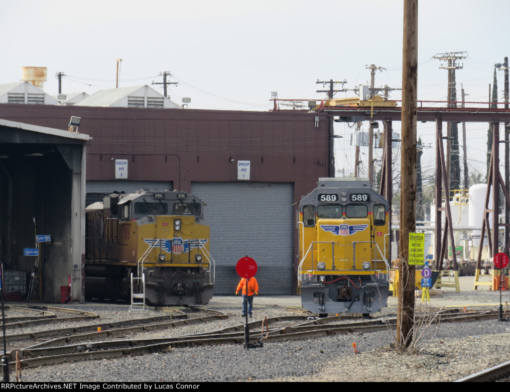 UP Roseville Engine Shop